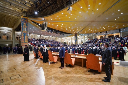 Архиепископ Корейский Феофан принял участие во внеочередном соборном съезде ВРНС